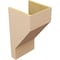 Ekena Millwork 12"W x 12"D x 24"H Wide Clemmons Rough Cedar Woodgrain TimberThane Corbel, Primed Tan CORUR12X12X24CLERCPR - alternate 4